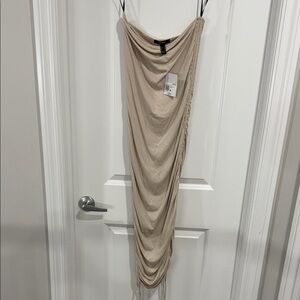 Forever 21 Beige Maxi Dress